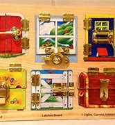 Image result for Melissa and Doug Lock Puzzle