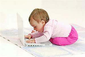 Image result for Baby Playing On Computer