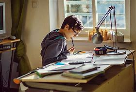 Image result for Student Doing His Homework