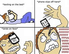 Image result for Phone Falls On Face Meme