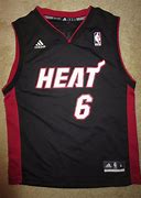 Image result for Adidas LeBron James Miami Heat Jersey