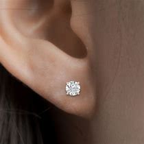 Image result for One Carat Diamond Earrings