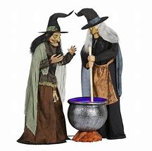 Image result for Halloween Animated Witch with Cauldron