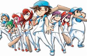 Image result for Anime Playing Cricket