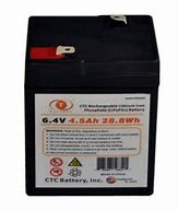 Image result for 6 Volt Lithium Battery