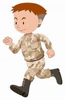 Image result for Soldier Running Clip Art