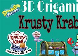 Image result for Spongebob Papercraft Krusty Krab