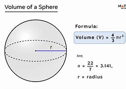 Image result for Sphere Volume