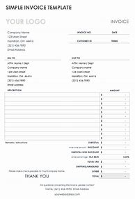 Image result for Simple Invoice Design