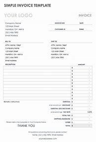 Image result for Free&Easy Invoice Template