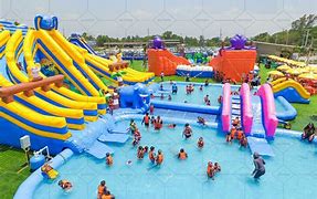 Image result for Inflatable Water Park Near Anaheim CA