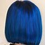 Image result for Black and Blue Hair Dye