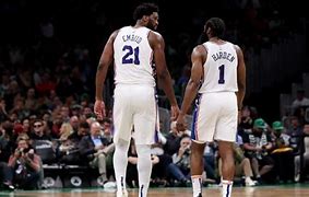 Image result for Joel Embiid and James Harden