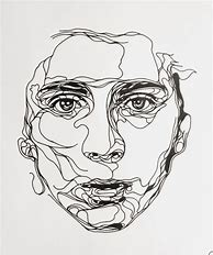 Image result for Line Drawing Portrait