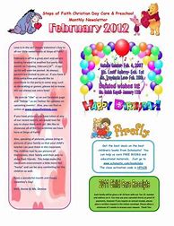 Image result for Christian Preschool February Newsletter