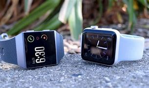 Image result for Apple Watch Vs. Fitbit Ionic