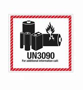 Image result for Battery Warning Label Un 3090