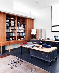 Image result for Office Built in Desk and Bookcases
