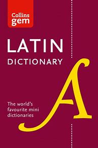 Image result for Latin Dictionary Small