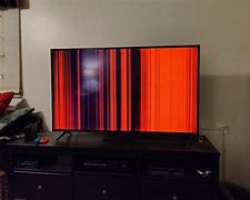 Image result for Vizio Fine Yellow Lines in Red Colors