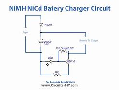 Image result for NIMH Battery Charger Circuit Diagram