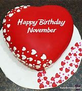 Image result for Cake Birthday November 6th