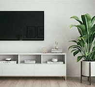 Image result for Dark Wall with Flat Screen TV On It