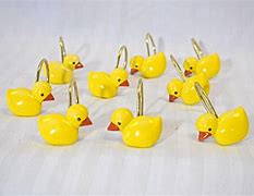 Image result for Yellow Shower Curtain Hooks