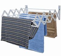 Image result for Wall Mounted Accordion Drying Rack