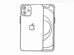 Image result for iPhone 12 Pro Max Camera Only Printable Drawn