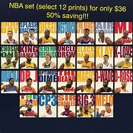 Image result for NBA Prints Set
