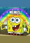 Image result for Spongebob Rainbow Meme Zoom Background