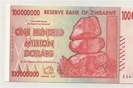 Image result for 100000000 Zimbabwe