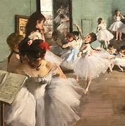 Image result for Edgar Degas Dancing Class