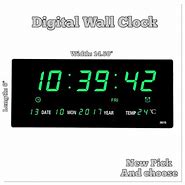 Image result for Casio Digital Wall Clock