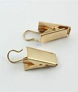 Image result for Satin Gold Drapery Clips