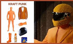 Image result for Kraft Punk Costume