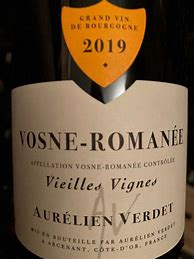 Image result for Aurelien Verdet Vosne Romanee Vieilles Vignes
