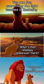 Image result for Lion King Shadowy Place Meme the Bronx
