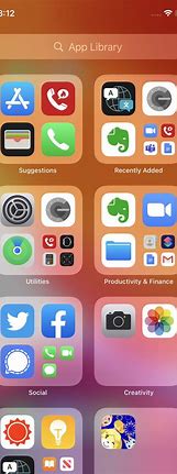 Image result for Organize iPhone Circle Apps