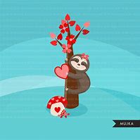 Image result for Sloth Valentine Desktop