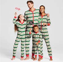 Image result for Ladies Christmas Gown and Matching Family Pajamas