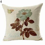 Image result for Pillow Case Flower Design