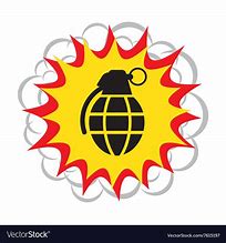 Image result for Exploding Grenade Drawing