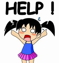 Image result for Help Me Cartoon