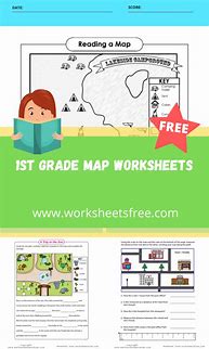 Image result for First Grade Map Worksheets