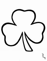 Image result for Irish Shamrock Clip Art Black and White