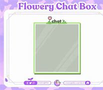 Image result for Chat Box of Flower