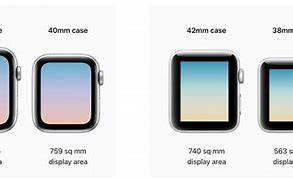 Image result for Apple Watch 3 vs 4 Display