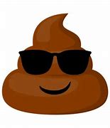 Image result for Cool Poop Emoji